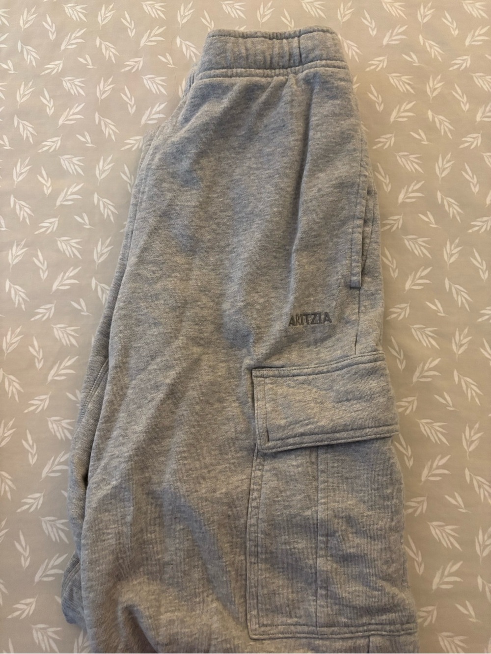 Aritzia Grey Cargo Sweatpants size xxs